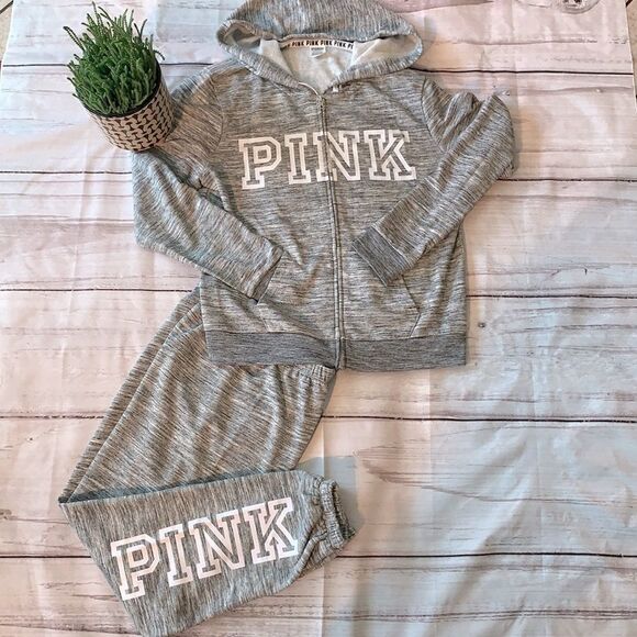 Pink Everyday Lounge Logo Suit - Picture 1 of 5